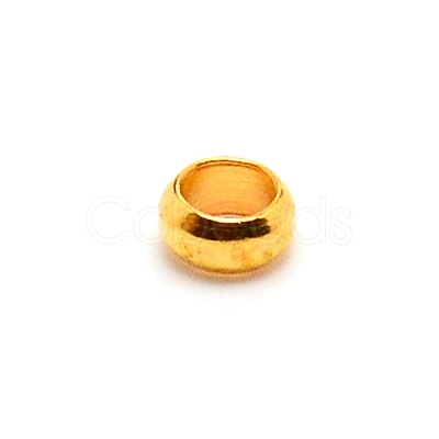 Brass Crimp Beads KK-WH0047-10A-06-1