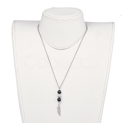 Pendant Necklaces NJEW-JN02641-1