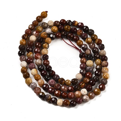 Natural Mookaite Beads Strands G-Z068-B04-01-1