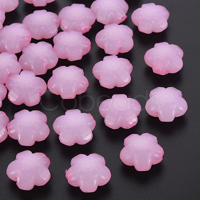 Imitation Jelly Acrylic Beads MACR-S373-87-E10-1