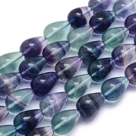 Natural Fluorite Beads Strands G-O170-94-1