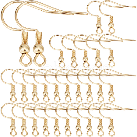 SUNNYCLUE 150Pcs 304 Stainless Steel Earring Hooks STAS-SC0008-22-1