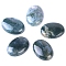 Natural Indian Agate Cabochons, Flat Oval, 40x30mm