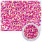 Laser Shining Nail Art Glitter, Manicure Sequins, DIY Sparkly Paillette Tips Nail, Rhombus , Camellia, 3.5x2.5x1.5mm, 1g/box