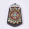 Buddha Theme Handmade Indonesia Big Pendants IPDL-N002-63-1