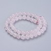Natural Pink Calcite Beads Strands G-F687-01A-2