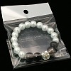 Fashion Glass Pearl Bracelets BJEW-JB00664-4