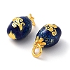 Alloy Enamel Charms ENAM-A001-01B-2