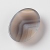 Natural Agate Gemstone Oval Cabochons G-J329-05-13x18mm-3