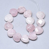 Natural Rose Quartz Beads Strands G-S357-E02-07-2