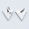 316 Surgical Stainless Steel Pendants STAS-K178-07P-2