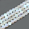 Synthetic Moonstone Beads Strands G-S300-117B-8mm-1