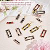 Olycraft 16Pcs 8 Style PU Leather Pendants FIND-OC0002-17-5