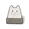 Cat Shape Enamel Pins JEWB-P039-11EB-04-1