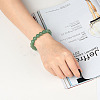 SUNNYCLUE Natural Green Aventurine Round Beads Stretch Bracelets BJEW-PH0001-8mm-24-6