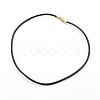 Leather Cord Necklace Making MAK-L018-06B-02-1