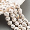 Natural Cultured Freshwater Pearl Beads Strands PEAR-P062-30F-2