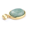 Natural Amazonite Pendants G-B012-10G-04-4