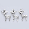 Tibetan Style Alloy Pendants TIBE-R316-054AS-RS-1