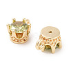 Brass Micro Pave Cubic Zirconia Charms KK-C051-39G-08-2