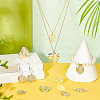 PandaHall Elite Monstera Leaf Pendant Sets DIY-PH0013-15-4