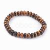 Natural Mixed Stone Beads Stretch Bracelets BJEW-JB03376-2