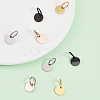 CHGCRAFT 16Pcs 4 Colors 304 Stainless Steel Manual Polishing Charms STAS-CA0001-77-4