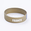 Silicone Wristbands Bracelets BJEW-K168-01A-1