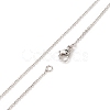 Brass Chain Necklaces MAK-L009-03P-1
