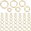 Beebeecraft 300Pcs 6 Styles 304 Stainless Steel Open Jump Rings STAS-BBC0004-55-1