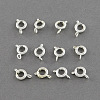 Brass Spring Ring Clasps KK-R004-2
