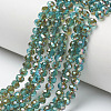 Electroplate Glass Beads Strands EGLA-A034-T3mm-J06-1