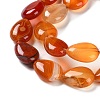 Natural Red Agate Beads Strands G-K357-A09-01-4