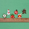 Christmas Theme Resin Cabochons CRES-X0010-17-4