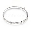 304 Stainless Steel Curb Chain Bracelets BJEW-L636-02A-P-1
