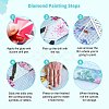 5D DIY Diamond Painting Family Theme Canvas Kits DIY-C004-50-7