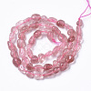Natural Strawberry Quartz Beads Strands G-R465-36A-2
