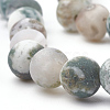 Natural Tree Agate Beads Strands G-T106-039-2