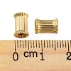 Rack Plating Eco-friendly Brass Beads KK-M257-11G-3