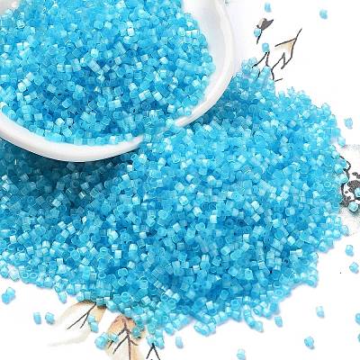 Imitation Cat Eyes Glass Seed Beads SEED-H003-03E-1