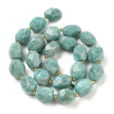 Natural Amazonite Beads Strands G-P541-A01-11-1