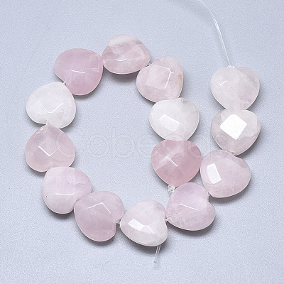 Natural Rose Quartz Beads Strands G-S357-E02-07-1