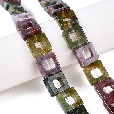 Natural Indian Agate Beads Strands G-N342-102D-1