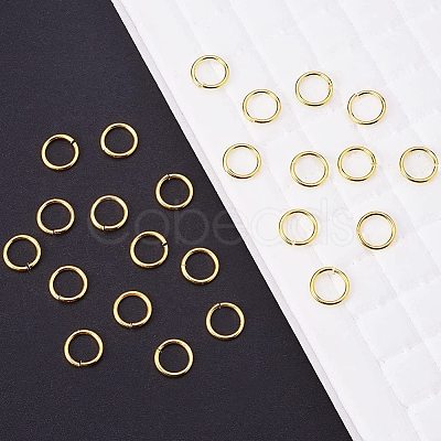 Brass Jump Rings KK-PH0006-8mm-G-1