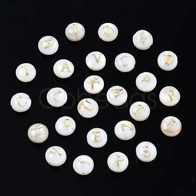 Natural Freshwater Shell Beads SHEL-S278-036-1