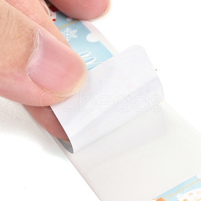 Coated Paper Sealing Stickers DIY-A018-08A-1