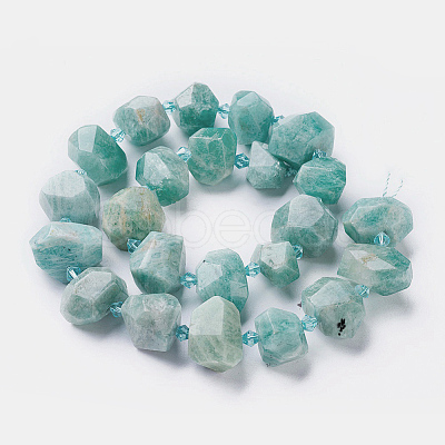 Natural Amazonite Beads Strands G-P434-11-1