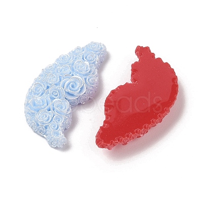 Opaque Resin Decoden Cabochons RESI-Q230-03-1