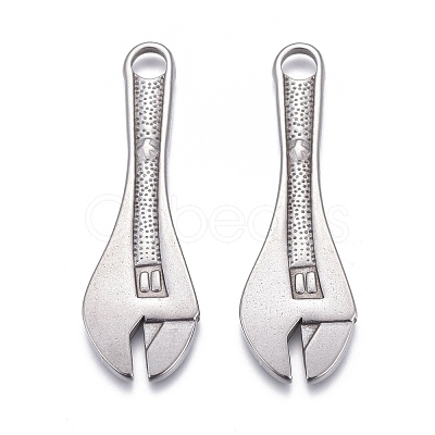 Non-Tarnish 304 Stainless Steel Pendants STAS-F249-01P-1