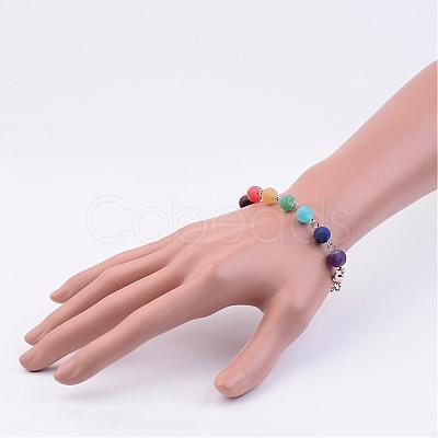 Gemstone Bracelets BJEW-JB02507-1